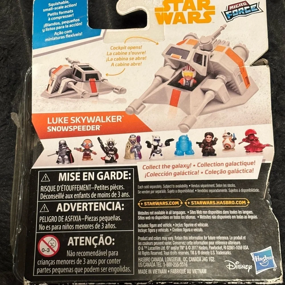 Star Wars Battle Rollers Emperor Palpatine Imperial Microforce Luke Skywalker